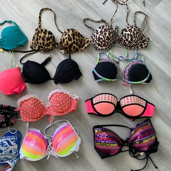 Victoria’s Secret Bikini Sets 34B/32C & Mostly Size Small Bikini Bottoms - Read - Picture 8 of 16